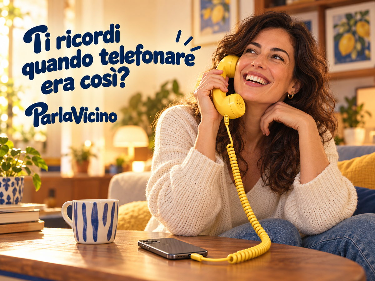ParlaVicino - Ti ricordi quando telefonare era così?